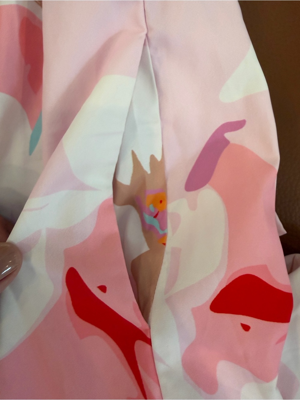 NWOT Floral Smocked Tie-Strap Maxi Dress - Picture 5 of 5
